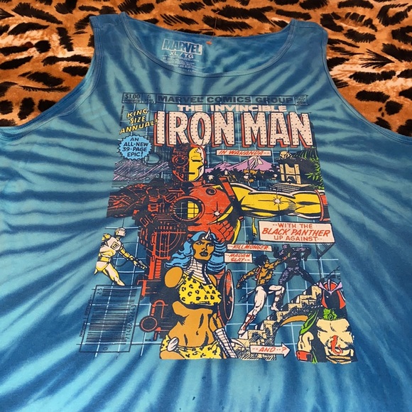 3/$30 Iron Man Tank Top - Picture 4 of 8